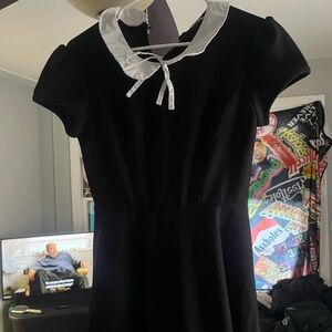 Classic Black and White Kids Dress